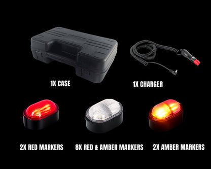 Rechargeable Magnetic Marker LED Light Kit
